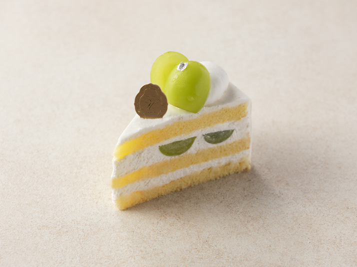シャインマスカットのショートケーキ